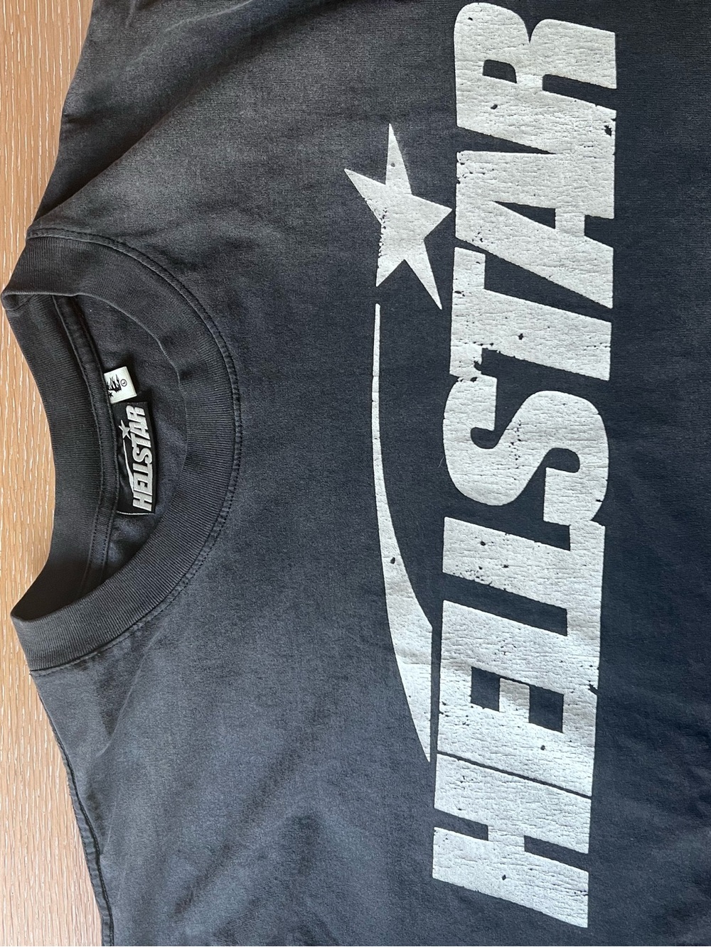 Hellstar Black Graphic Tee with White Logo